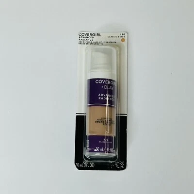COVERGIRL Advanced Radiance Age-Defying Classic Beige 130 SPF 10 Exp November 25 - Image 1 of 4