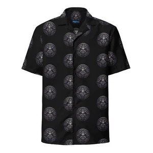 Camisa abotonada Goth Illuminati Eye Great All Knowing - Imagen 1 de 49
