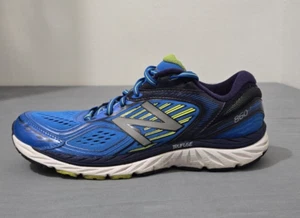New Balance Shoes Mens 11 D 860v7 Support Running Blue/Green - Picture 1 of 10