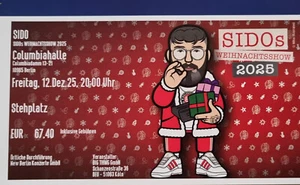 Tickets SIDO Weihnachtsshow Berlin 12.12.25 Stehplätze Eintrittskarten Karten - Bild 1 von 1