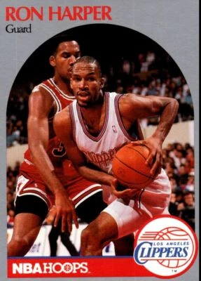 1990-91 Hoops Ron Harper Los Angeles Clippers #146 - Image 1 of 2