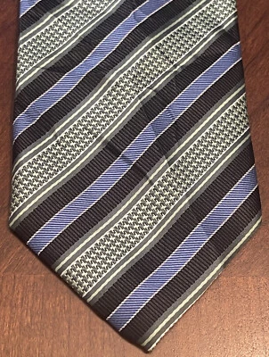 Covington Green Blue Hand Made 100% Polyester Men’s Neck Tie Made In China - Image 1 of 4