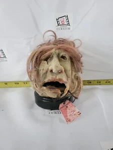 Texas Chainsaw Massacre Mini TCM 74 Leatherface Mother Mom Mask Shrunken Head - Picture 1 of 8