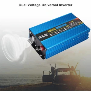 New 4000/5000W Modified Sine Wave Inverter DC12V to AC230V Universal Converter - Picture 1 of 14