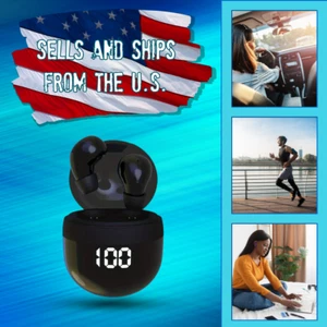 Premium Mini Sleep Earbuds 5.3 Chip|HD Calls|Smart Display|Powerful Bass - Picture 1 of 18