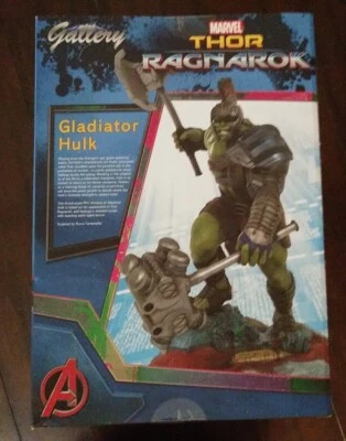 Marvel Thor: Ragnarok Gladiador Hulk Galería Estatua Diamante Seleccionado - Totalmente Nuevo Foto 1 de 4