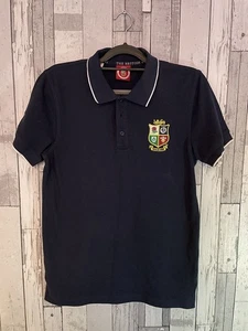 British Lions Rugby Polo Shirt New Zealand 2017 Small Navy Blue - Picture 1 of 8