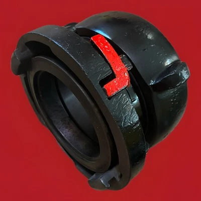 Angus 5” (125) Storz X 4.5” NH Female Fire Truck Hydrant Fitting Hose Coupling - Image 1 of 4