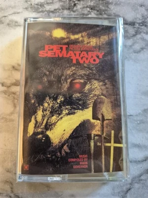 NEW Pet Sematary Two Soundtrack Cassette Terror Vision Horror Limited Edition  - Image 1 of 4