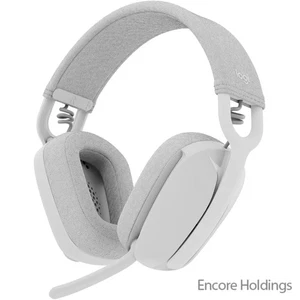 Logitech Zone Vibe 100 Wireless Headphones - Off-white - Bluetooth - 981-001257 - Picture 1 of 1