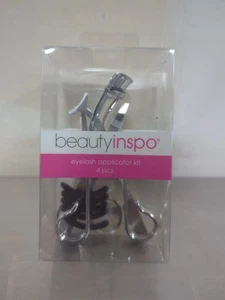 4-teiliges Wimpernapplikator-Set BI-LAK mit Doppelspitze Pinzette, 5 Pads, Schere - Bild 1 von 6