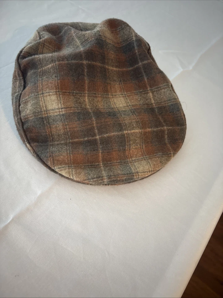 PENDLETON Hombre Boston Newsboy Gorra Cuadros Talla Grande De Colección Foto 1 de 3