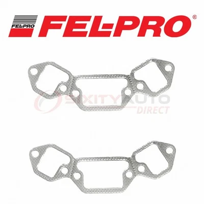 Fel-Pro Exhaust Manifold Gasket Set for 1970-1973 Jeep J-2600 5.0L 5.9L V8 - fq - Image 1 of 4