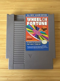 Wheel of Fortune- Junior Edition (NES, 1989) - Cart Only - NOT Working