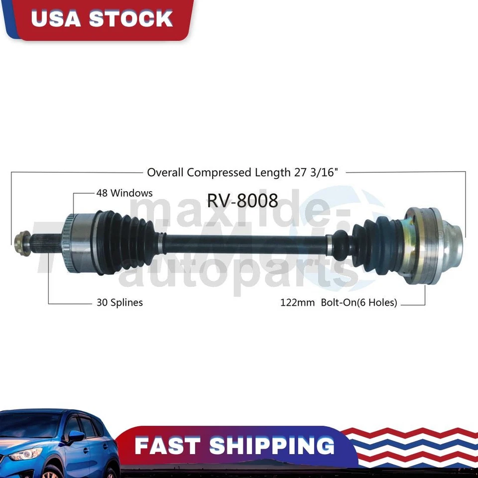 Rear Right Passenger Side CV Axle Joint Fits 2003 2004 Land Rover Range Rover - Image 1 of 1