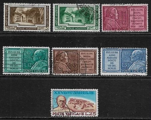 23011 Vatican City Small Collection of Used Stamps - Picture 1 of 1