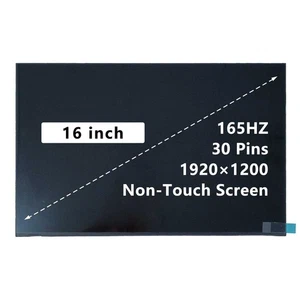 NEW N160JME-GT1 REV.C1 16" Laptop LCD screen 1920x1200 ips Matrix LCD Screen - Picture 1 of 8
