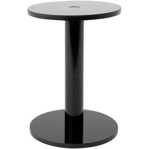 Elevador de exhibición de pedestal de barra redonda de acrílico negro Plymor, 4,25" H x 3" D - Imagen 1 de 2