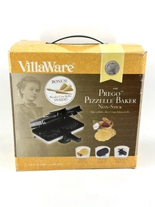 VillaWare Prego Pizzelle Baker Maker 3600-NS Italian Cookies (See Desc.) - Picture 1 of 18