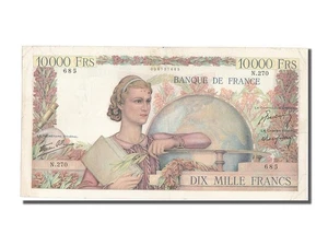 [#202648] Banknote, France, 10,000 Francs, 10 000 F 1945-1956 ''Génie Français'' - Picture 1 of 2
