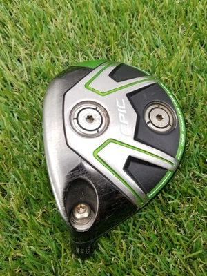 LEFTY 2017 CALLAWAY GBB EPIC SUB ZERO 3 WOOD 13.5* CLUBHEAD ONLY + HC GOOD - Image 1 of 4