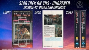 Star Trek VHS (unopened) 43 Bread And Circuses - Imagen 1 de 5