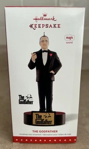 2015 Hallmark Keepsake El Padrino Magia y Sonido Adorno de Navidad NUEVO - Imagen 1 de 4