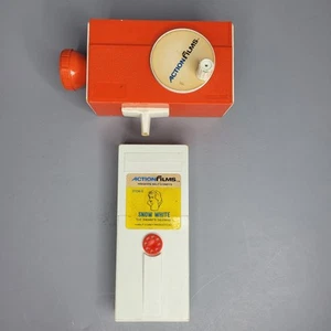 Vintage 1970's Action Films Action Viewer w/ Disney Snow White Movie Cartridge - Picture 1 of 3