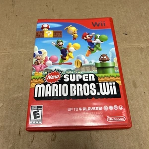 New Super Mario Bros. Wii (Nintendo Wii, 2009) Completo CIB testato - Foto 1 di 14