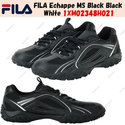FILA Echappe MS Negro Negro Blanco 1XM02348H021 Hombres Talla - Imagen 1 de 4