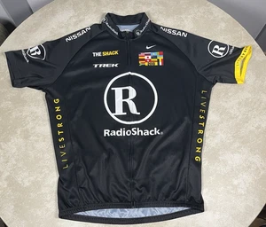 2010 Nike Radio Shack schwarz Livestrong #28 Radtrikot Größe XXL 1277 - Bild 1 von 12