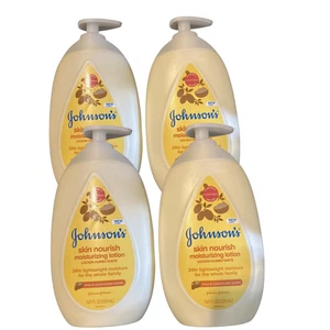 4er Pack Johnson’s Baby Skin Nourish Shea & Cocoa Butter Bodylotion 16,9 Oz. Pumpe - Bild 1 von 1