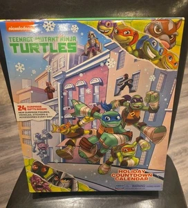 Teenage Mutant Ninja Turtles Holiday Countdown Calendar by Playmates Toys - Picture 1 of 6
