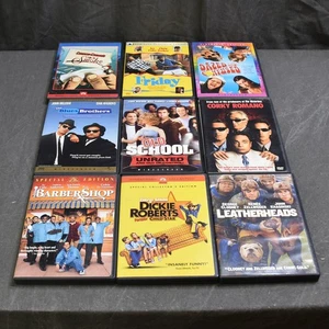 9-Movie Comedy DVD Lot Widescreen Collection Ice Cube Ferrell Clooney Good Cond - Picture 1 of 22