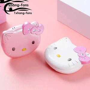 Small Mini Flip Phone For Girls Women Kid Cute Lovely Kitty K688 A2TF - Picture 1 of 14