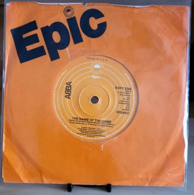 ABBA: The Name Of The Game 1977 Epic (S EPC5750) UK Import - 7" Vinyl  *Tested* - Image 1 of 3