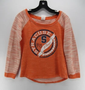 Syracuse Orange Sweatshirt Women Medium Orange Rivalry Threads Pullover NCAA - Picture 1 of 10