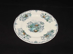 PERFECT Vintage Mason's Ironstone Blue "FRUIT BASKET" B&B Plate - 6 Available! - Picture 1 of 2
