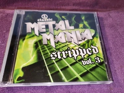 METAL MANIA STRIPPED VOL 3 cd 19 tracks limited edition dokken/firehouse/alias - Image 1 of 4