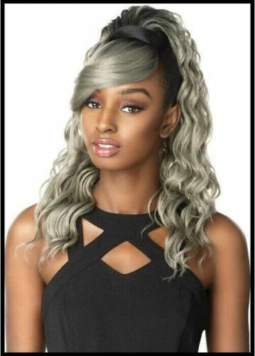 Sensational Synthetic Ponytail Instant Pony and Bang 24" BRIT UK Best Seller - Image 1 of 1