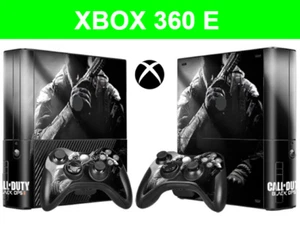 Xbox 360 E Black Ops Themed Decal Sticker Skin Wrap Vinyl + Controller - Picture 1 of 2