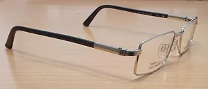Rodenstock 4724 C Titanium Rectangle Eyeglasses Silver/Black SK027 AA 18 - Picture 1 of 12