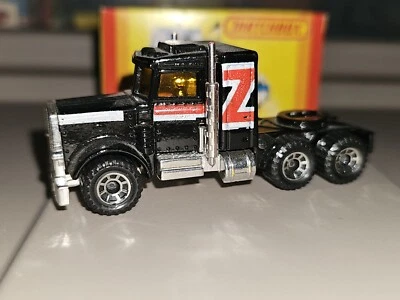 Matchbox Superfast #43 Black Peterbuilt Conventional - Image 1 of 4