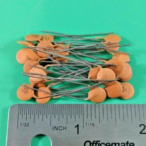 (25 PCS) FARADAY H08H103M3-YE-1 CAPACITOR 100V 0.1uF +-20% Z5U - Picture 1 of 3