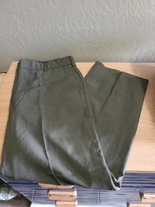 USMC Enlisted Alpha Service Dress Uniform Trousers Pants sz 34R Flying Cross - Picture 1 of 5