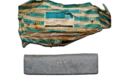 Pontiac Phoenix 1977 1978 1979 NOS RH parachoques trasero inserto (protector contra fricciones) 549529 Foto 1 de 3