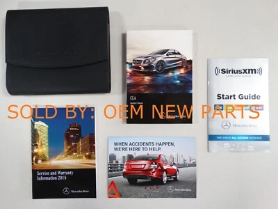 2015 Mercedes Benz CLA-Class CLA250 4MATIC CLA45 AMG Owners Manual Set U-1 Foto 1 de 2