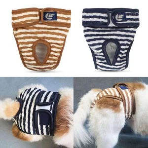 Pet Dog Puppy Diaper Pants Nappy Physiological Sanitary Panties Underwear Female - Picture 1 of 13