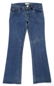 Pantalones de mezclilla Oakley para mujer talla 6 azul corte bootcut tiro bajo elásticos - Imagen 1 de 6