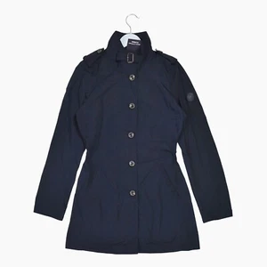 New women's mid-length S logo button navy jacket Marc O Polo - Picture 1 of 11